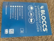 Pokrowiec na gips na rękę bloccs dla dorosłych 