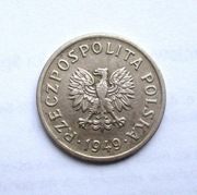 10 Groszy 1949 r.  Miedzionikiel