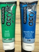 Farby akrylowe Daler – Rowney Acrylic zestaw 2 sztuki