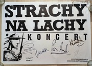 Plakat STRACHY NA LACHY Koncert + autografy