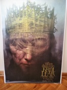 Plakat teatralny, Wieslaw Walkuski  "Krol Lear"