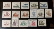 !!! POLSKA STATKI ŻAGLOWE 16szt... KOMPLETNA_SERIA...CZYSTE**!!!