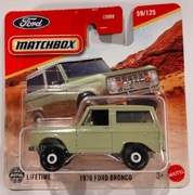 MATCHBOX 1970 FORD  BRONCO 59/125 C0859 RESORAK 