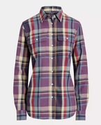 RALPH LAUREN Jonzalo LS Button Front Checked Shirt koszula damska S