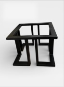 Metalowe nogi do stolika geometry loft | profil 60x30