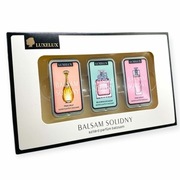 FEROMONY PERFUMY W KREMIE BALSAMIE ZESTAW 3 SZTUK LUXELUX BALSAM SOLIDNY