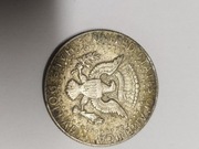 Srebrna moneta 1/2 dolara 1969