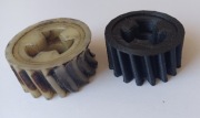 09 Zębatka ślimacznica napędu kosiarki 18Z kąt 10
