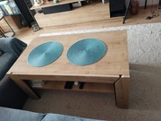 Ława w kolorze dąb artisan