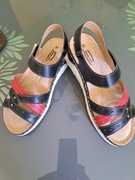 Sandałki ze skórki eco roz 39