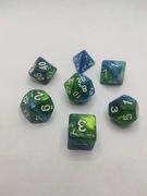 Zestaw 7 kości RPG - Podwójne Echo: Taniec Żywiołów