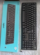 Klawiatura Logitech K270, bezprzewodowa, nieużywana, czarna QWERTY US