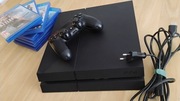 PlayStation 4 Slim 1TB, ++GRY, okablowanie, KATOWICE