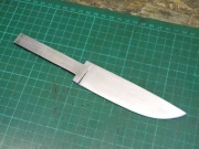 Klinga "Hidden Tang" Nóż Ręcznie Robiony Custom