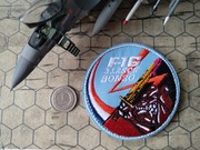 Naszywka 312 Sqn F-16 Niderlandy rzep velcro