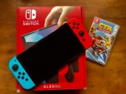 Nintendo Switch Oled Red & Blue