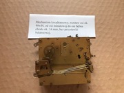 Mechanizm kwadransowy balansowy bębny co 48 mm x 34 mm