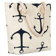 Torba plażowa z zamkiem błyskawicznym , torba na ramię, torba na zakupy