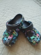 Klapki dziecięce Crocs r. 27 wielokolorowy
