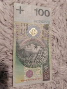 Banknot 100zł seria IP rocznik 1994