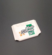 52031pb089 – Przód auta z naklejką Auto Service 24-7, Biały [2A1]