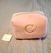 Nowa z metką Primark kosmetyczka różowa welurowa misiowa