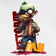 Naprasowanka na odzież, termo naklejka - Ketchup fan