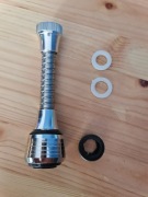 Perlator z wężykiem, przedłużka kranu