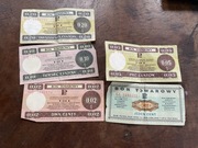 Bony towarowe 1969 oraz 1979 rok 