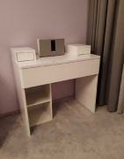 Szafka Toaletka Biala Lakierowana Połysk