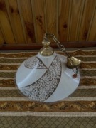 lampa wisząca duża  tworzywo 