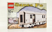 LEGO Pociąg 10025 - Santa Fe Cars I + LEGO City 7895 – Zwrotnica kolejowa