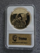 Moneta o tematyce Donalda Trumpa