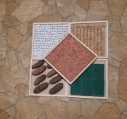 Ścieżka sensoryczna Montessorii 5 paneli