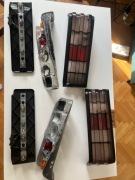 Mercedes 190 w201 Lampy Tył BLACK Orginaly STAN IDELANY