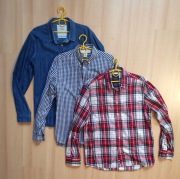 3x koszule h&m house redgreen kratka M L XL