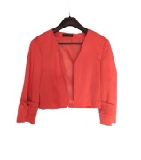 Eleganckie bolerko damskie na podszewce bawełna r.42 komunia, wesele