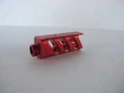 AAP-01/C FUKU-2 Electroplated Long Bucket Red