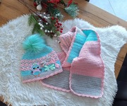 Szydełkowy komplecik.  