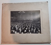 Przedwojenne Duże zdjęcie pieczątka Kółko Rolniczego w Łęgu Chojnice 