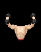 Pies Siłacz Zabawny Gadżet do Sesji Zdjęciowych