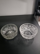 Miseczki kryształowe 