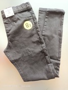 Spodnie, dziewczyna r.152, skinny, jegging fit, rurki, czarne