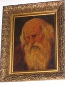 Portret starca 19 wiek