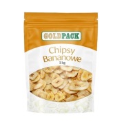 GOLDPACK Chipsy Bananowe 1 kg