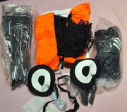 Zestaw 2 Bramek Piłkarskich 120x90cm GAIL Pomarańczowe