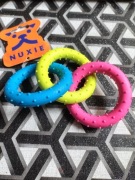 Gumowa zabawka dla psa trzy kółka