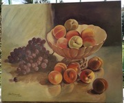 Martwa natura z brzoskwiniami 