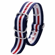 Pasek NATO strong do zegarka 22mm nylonowy zulu