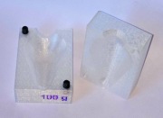 elastyczna forma do odlewania ciężarków 100g torpeda